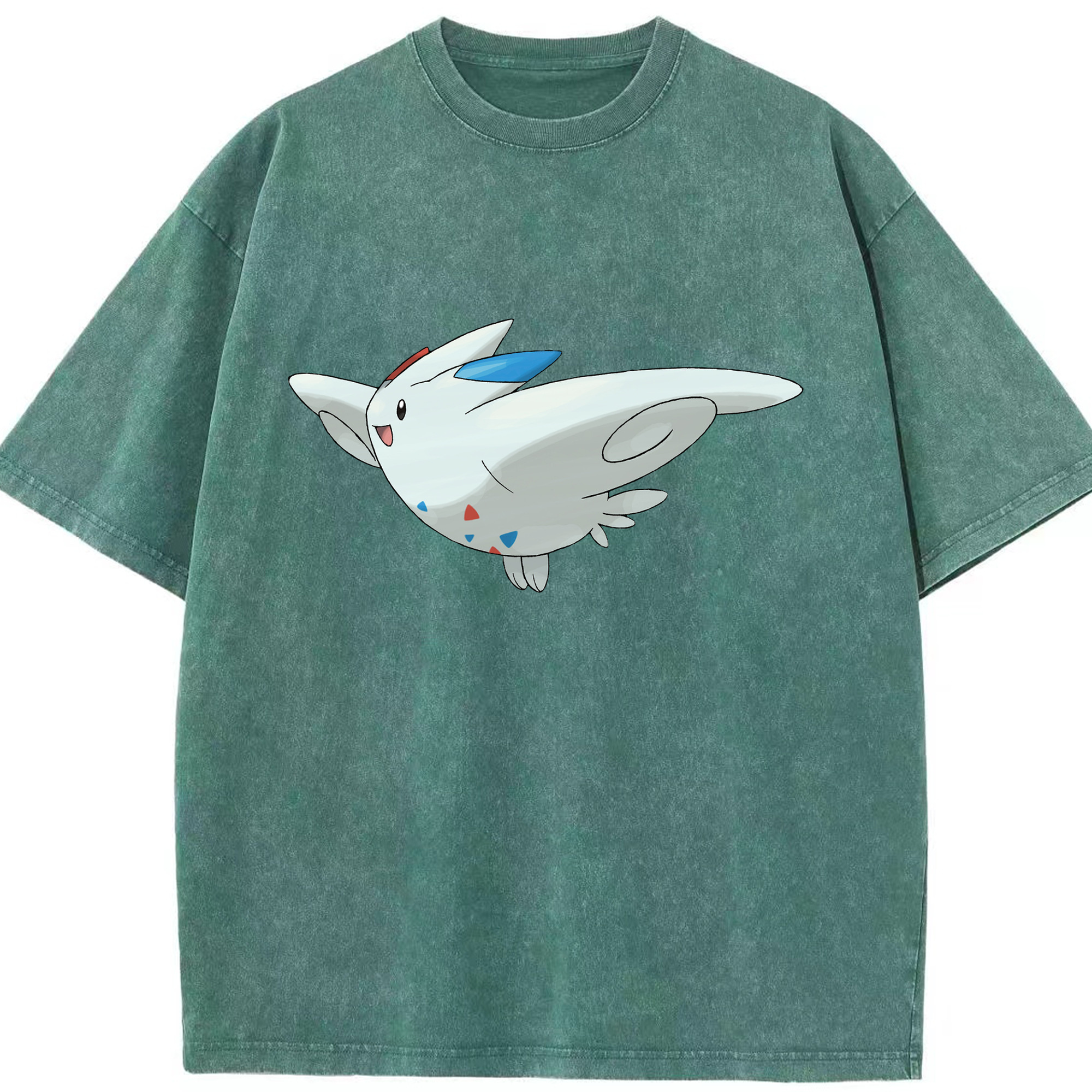 （画像用） ポケットモンスター Pokémon 綿100% ヴィンテージ風 半袖Tシャツ（フロントプリント）